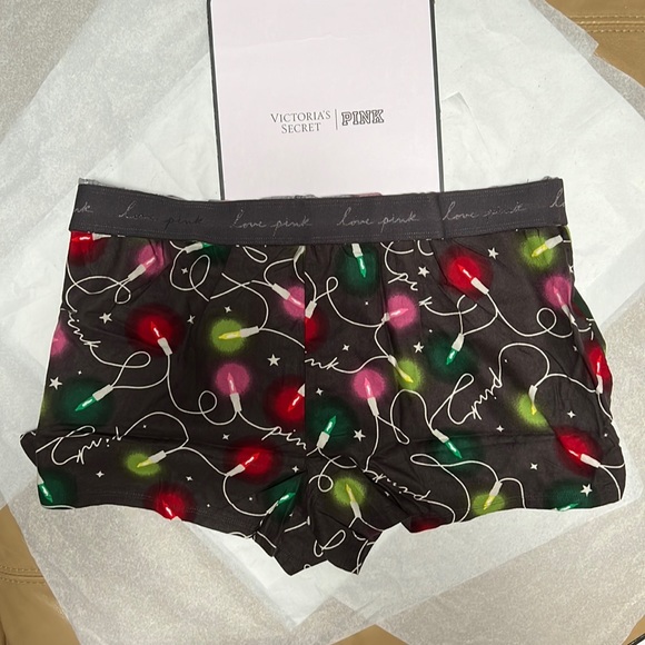 (L) Victoria's Secret/PINK Flannel Short - Picture 9 of 10